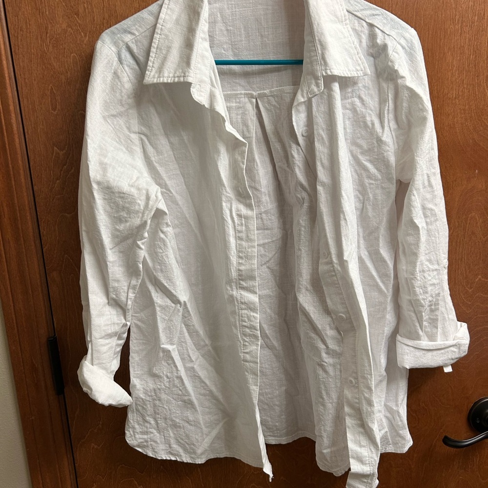 Classic White button down shirt